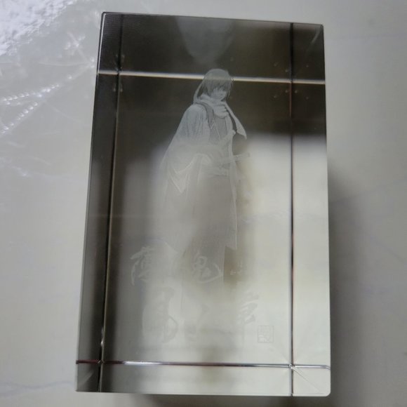 Hakuoki Saito 3D Crystal LED Light Up Figure Prism Hakuouki Rare - Picture 7 of 12